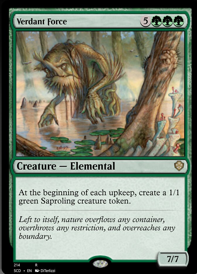 Verdant Force [Starter Commander Decks] | Exor Games Summserside