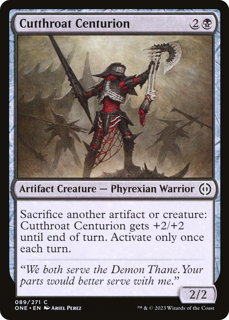 Cutthroat Centurion [Phyrexia: All Will Be One] | Exor Games Summserside