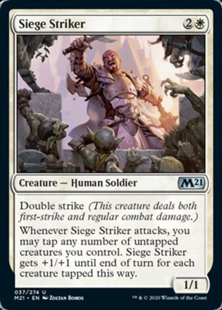 Siege Striker [Core Set 2021] | Exor Games Summserside