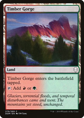 Timber Gorge [Dominaria] | Exor Games Summserside