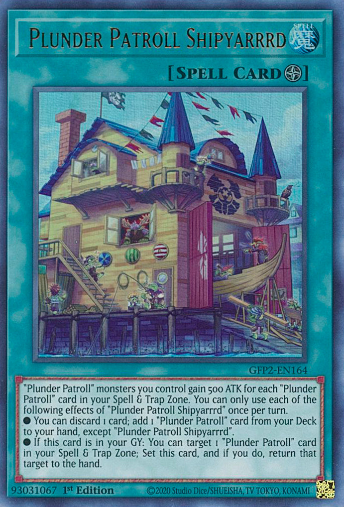 Plunder Patroll Shipyarrrd [GFP2-EN164] Ultra Rare | Exor Games Summserside