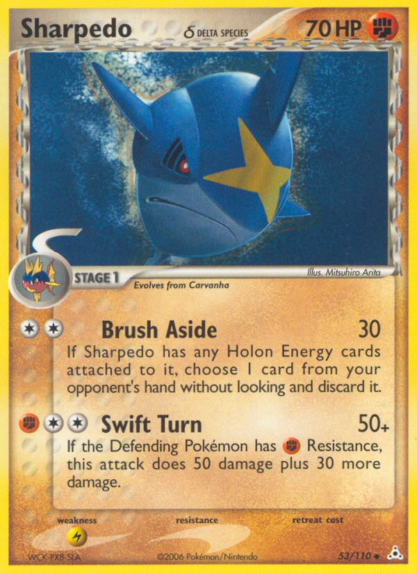 Sharpedo (53/110) (Delta Species) [EX: Holon Phantoms] | Exor Games Summserside