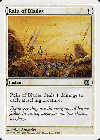 Rain of Blades [Eighth Edition] | Exor Games Summserside