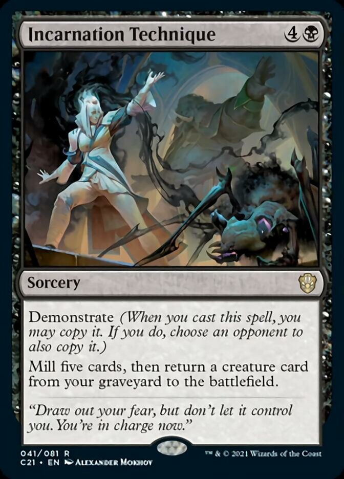 Incarnation Technique [Commander 2021] | Exor Games Summserside