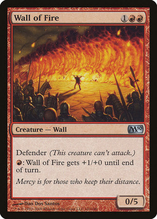 Wall of Fire [Magic 2010] | Exor Games Summserside