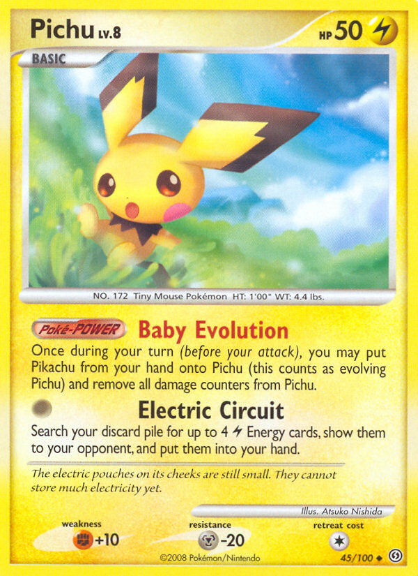 Pichu (45/100) [Diamond & Pearl: Stormfront] | Exor Games Summserside