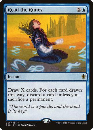 Read the Runes [Commander 2016] | Exor Games Summserside