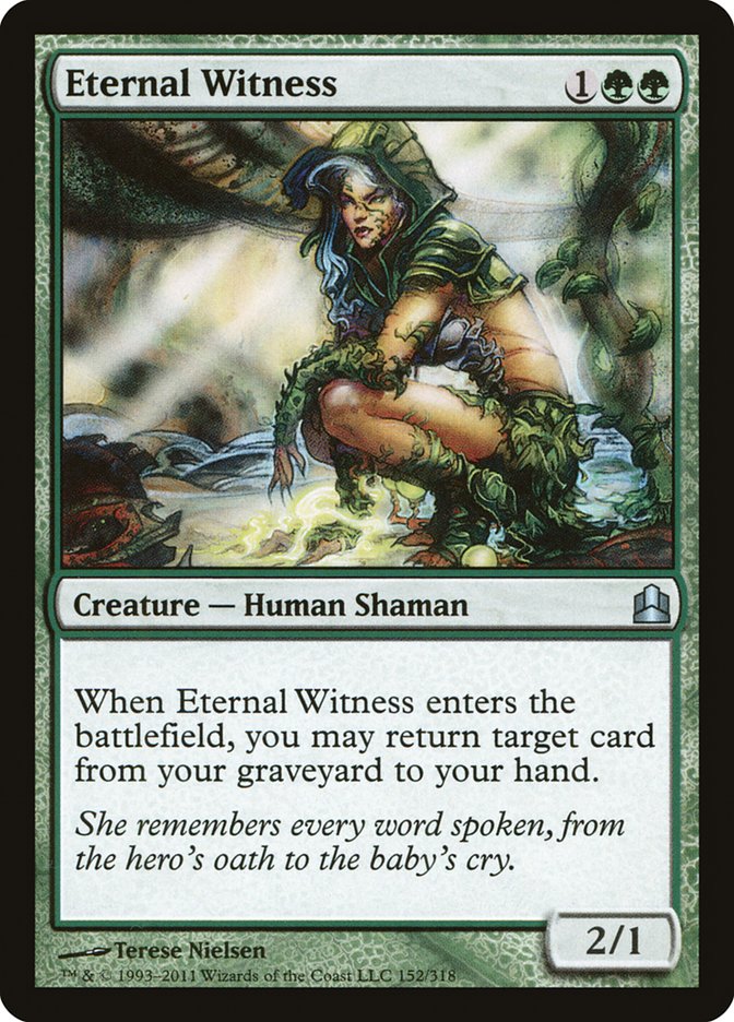 Eternal Witness [Commander 2011] | Exor Games Summserside