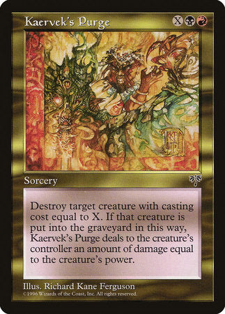 Kaervek's Purge [Mirage] | Exor Games Summserside