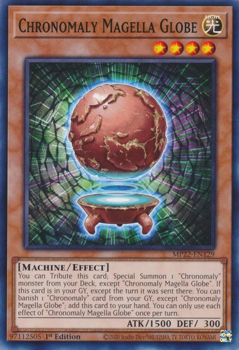 Chronomaly Magella Globe [MP22-EN129] Common | Exor Games Summserside