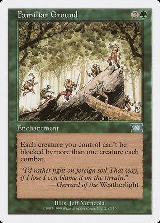 Familiar Ground [Classic Sixth Edition] | Exor Games Summserside