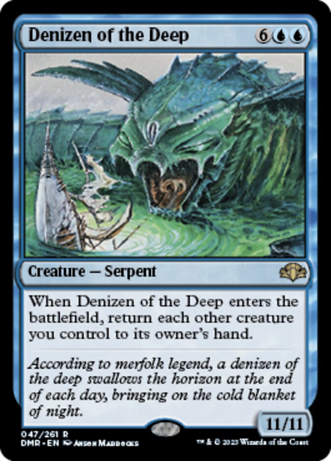 Denizen of the Deep [Dominaria Remastered] | Exor Games Summserside