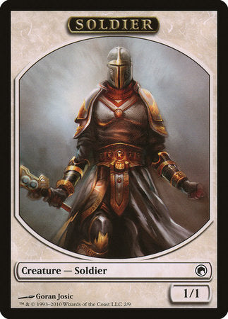 Soldier Token [Scars of Mirrodin Tokens] | Exor Games Summserside