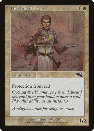 Disciple of Law [Urza's Saga] | Exor Games Summserside