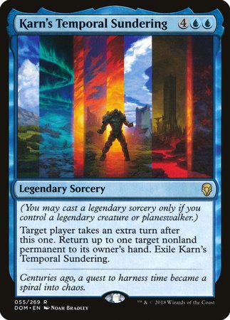 Karn's Temporal Sundering [Dominaria] | Exor Games Summserside