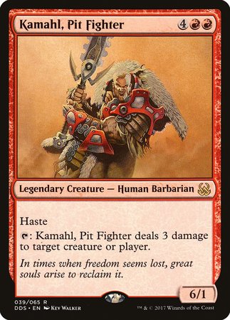 Kamahl, Pit Fighter [Duel Decks: Mind vs. Might] | Exor Games Summserside