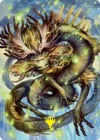 Kura, the Boundless Sky Art Card (Gold-Stamped Signature) [Kamigawa: Neon Dynasty Art Series] | Exor Games Summserside