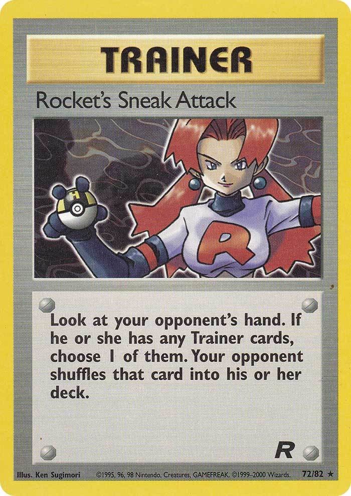 Rocket's Sneak Attack (72/82) [Team Rocket Unlimited] | Exor Games Summserside