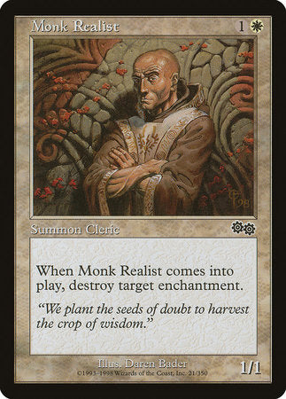 Monk Realist [Urza's Saga] | Exor Games Summserside