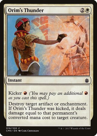 Orim's Thunder [Commander Anthology] | Exor Games Summserside