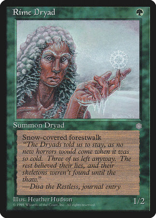 Rime Dryad [Ice Age] | Exor Games Summserside