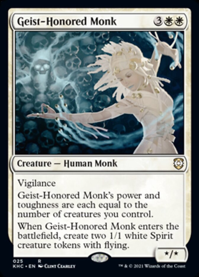 Geist-Honored Monk [Kaldheim Commander] | Exor Games Summserside