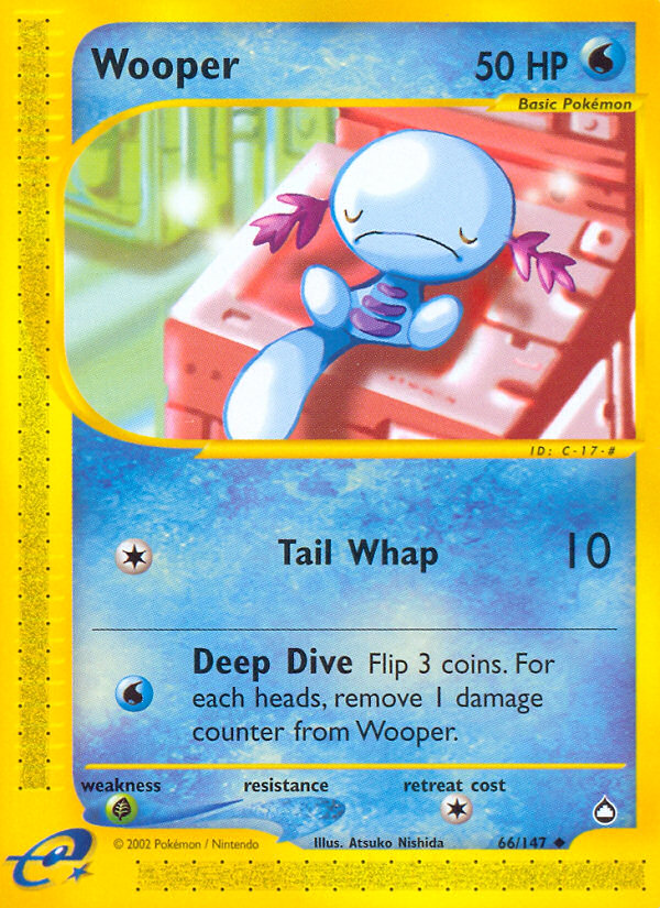 Wooper (66/147) [Aquapolis] | Exor Games Summserside