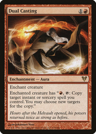 Dual Casting [Avacyn Restored] | Exor Games Summserside