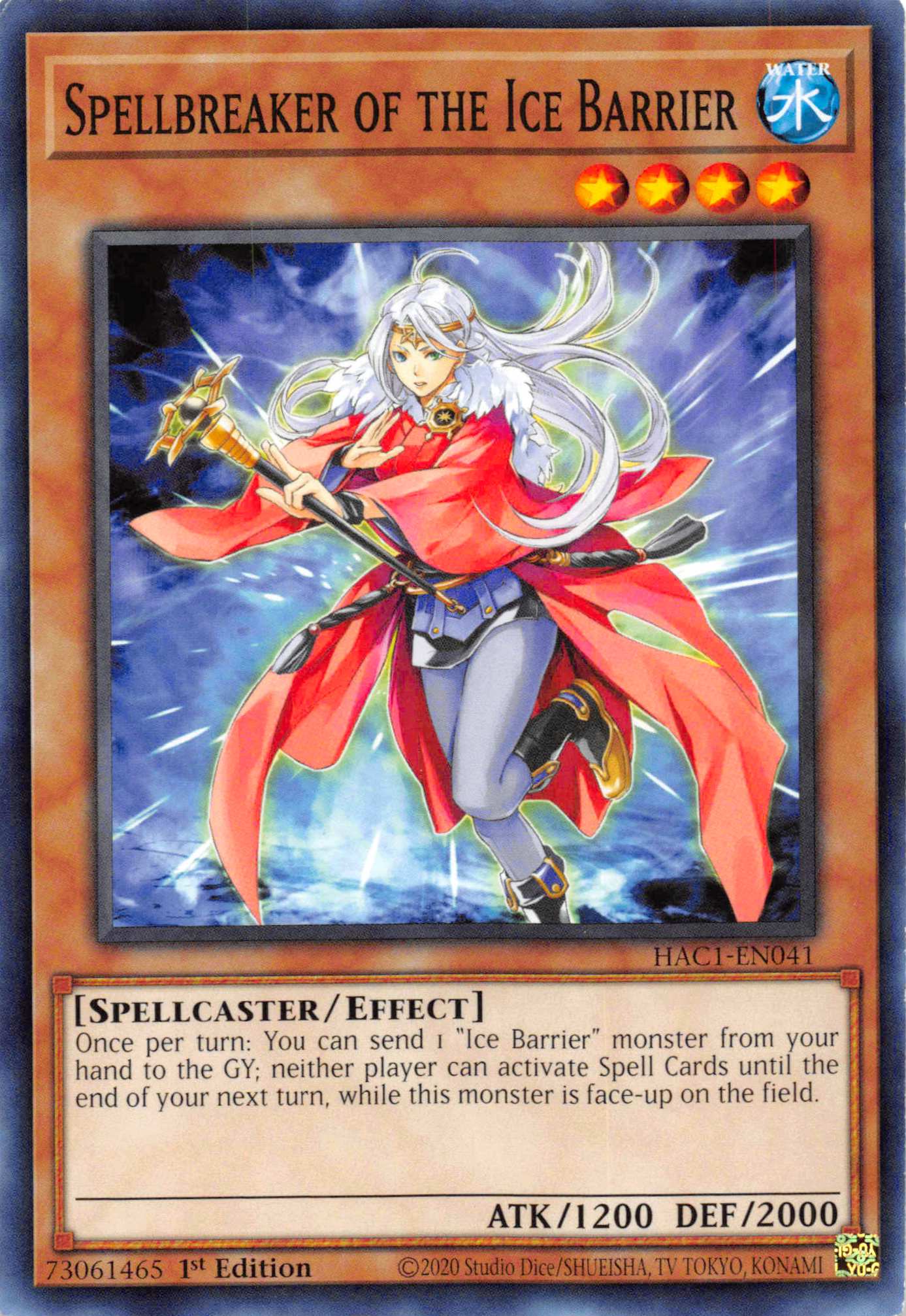 Spellbreaker of the Ice Barrier [HAC1-EN041] Common | Exor Games Summserside