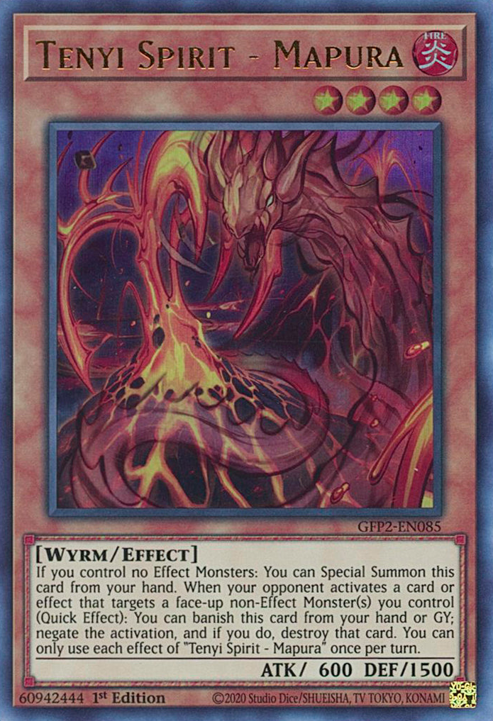 Tenyi Spirit - Mapura [GFP2-EN085] Ultra Rare | Exor Games Summserside