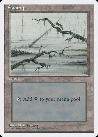 Swamp (C) [Fourth Edition] | Exor Games Summserside