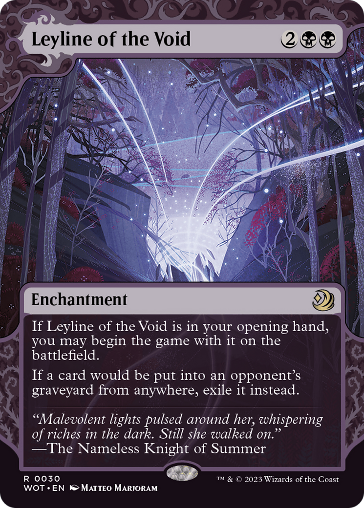 Leyline of the Void [Wilds of Eldraine: Enchanting Tales] | Exor Games Summserside