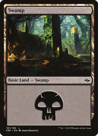 Swamp (181) [Fate Reforged] | Exor Games Summserside