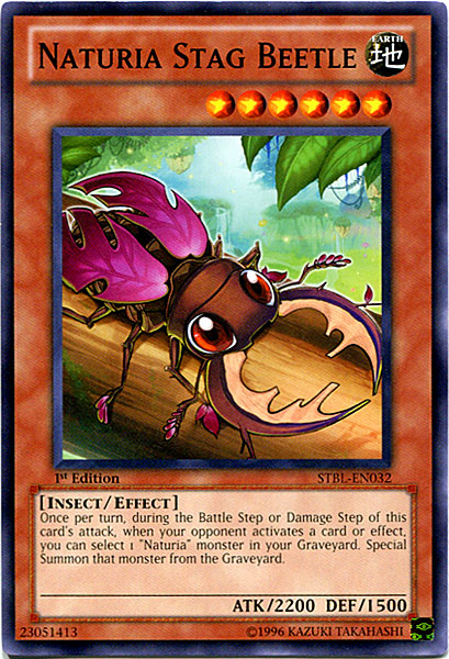 Naturia Stag Beetle [STBL-EN032] Common | Exor Games Summserside