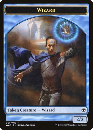 Wizard Token [War of the Spark Tokens] | Exor Games Summserside