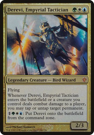 Derevi, Empyrial Tactician (Commander 2013) [Commander 2013 Oversized] | Exor Games Summserside