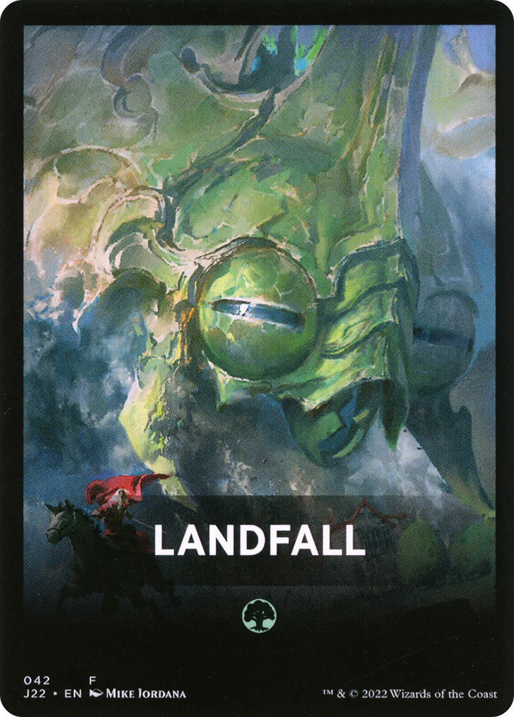 Landfall Theme Card [Jumpstart 2022 Front Cards] | Exor Games Summserside