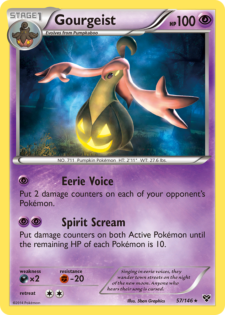 Gourgeist (57/146) [XY: Base Set] | Exor Games Summserside