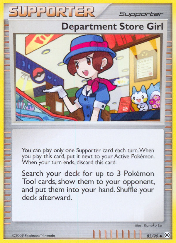 Department Store Girl (85/99) [Platinum: Arceus] | Exor Games Summserside