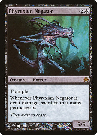 Phyrexian Negator [Duel Decks: Phyrexia vs. the Coalition] | Exor Games Summserside