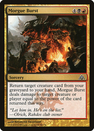 Morgue Burst [Dragon's Maze] | Exor Games Summserside