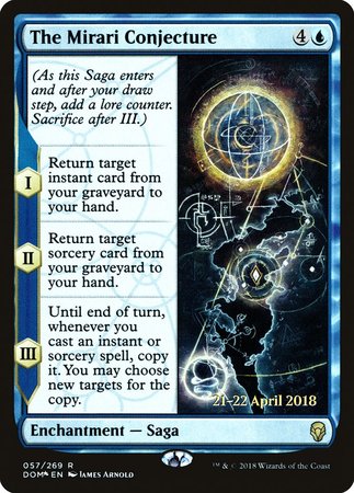 The Mirari Conjecture [Dominaria Promos] | Exor Games Summserside