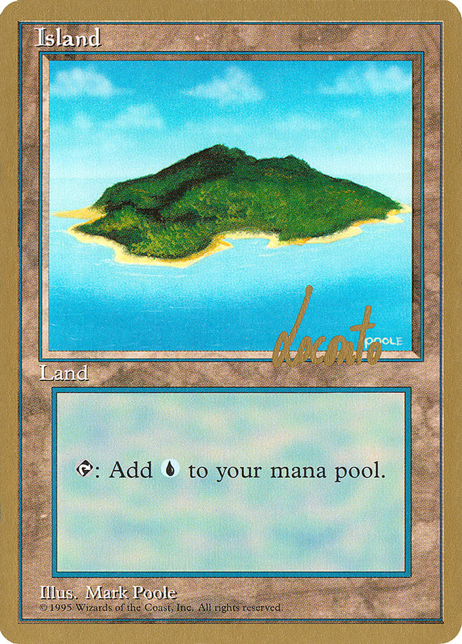 Island (ml367) (Michael Loconto) [Pro Tour Collector Set] | Exor Games Summserside