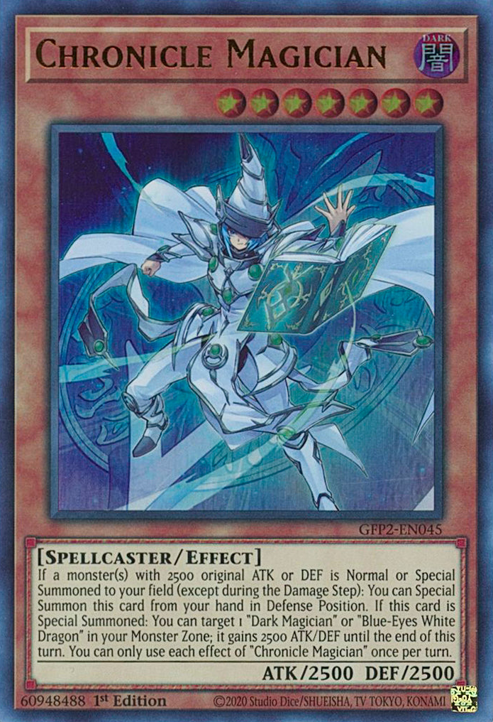 Chronicle Magician [GFP2-EN045] Ultra Rare | Exor Games Summserside