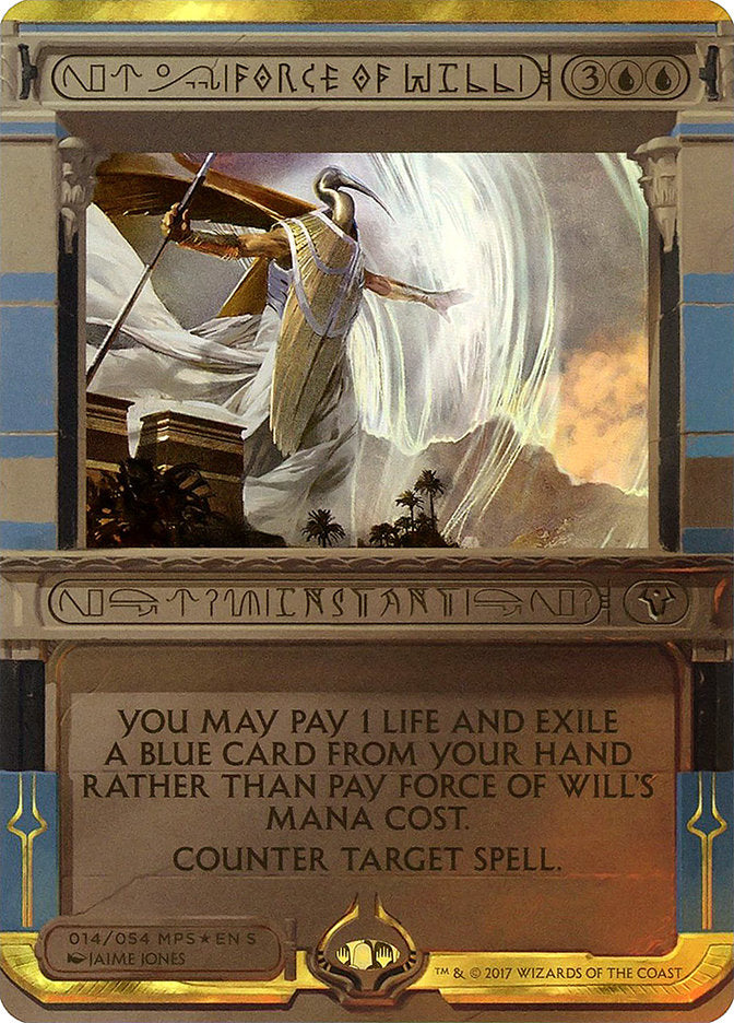 Force of Will (Invocation) [Amonkhet Invocations] | Exor Games Summserside