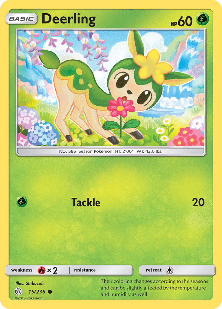 Deerling (15/236) [Sun & Moon: Cosmic Eclipse] | Exor Games Summserside