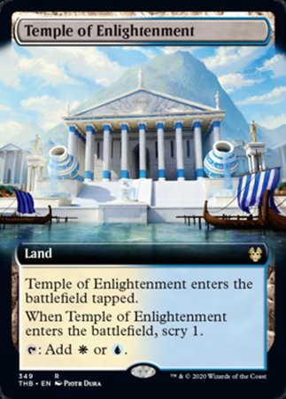 Temple of Enlightenment (Extended Art) [Theros Beyond Death] | Exor Games Summserside