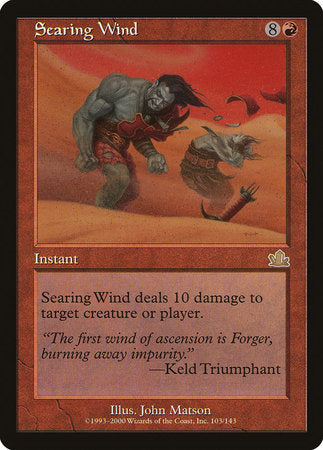 Searing Wind [Prophecy] | Exor Games Summserside