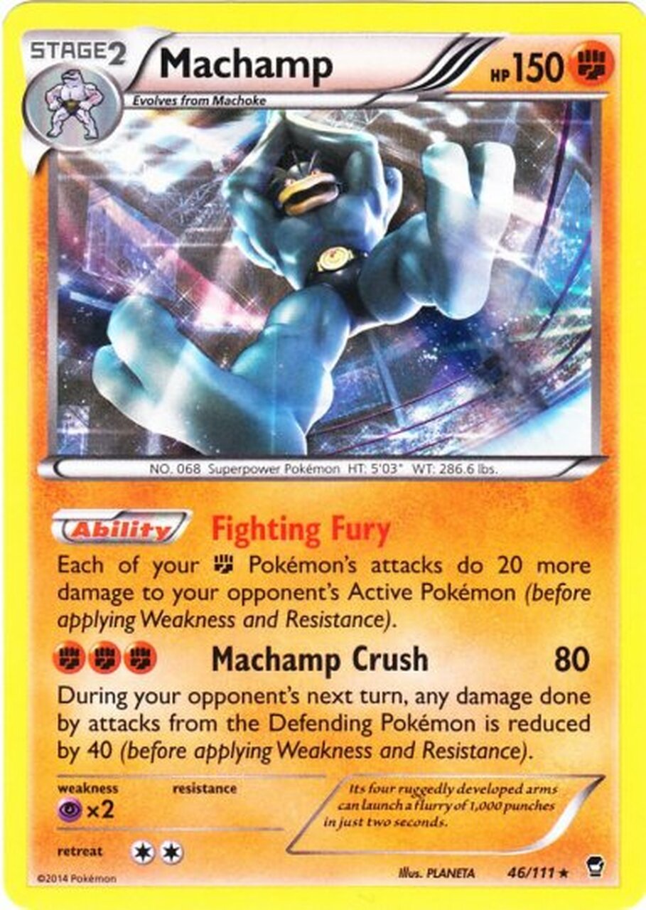 Machamp (46/111) [XY: Furious Fists] | Exor Games Summserside