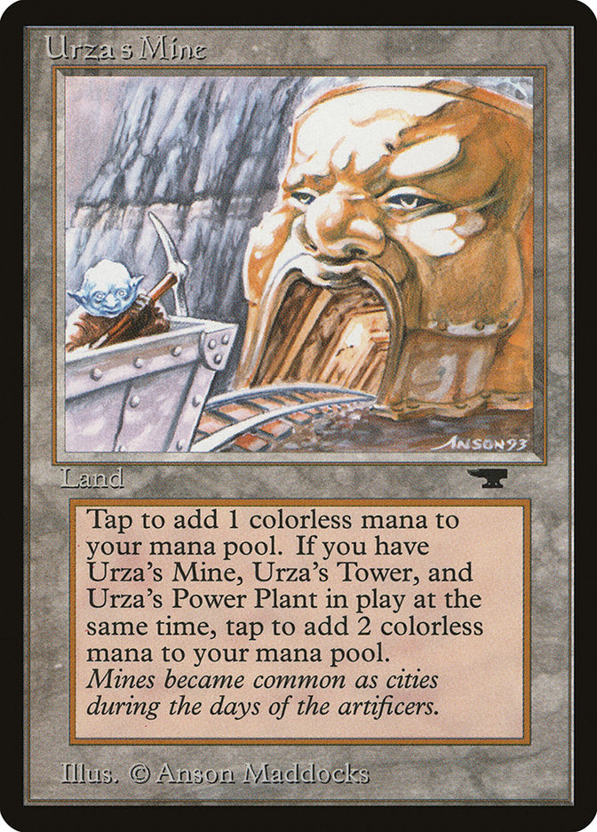 Urza's Mine (Mine Cart Entering Mouth) [Antiquities] | Exor Games Summserside